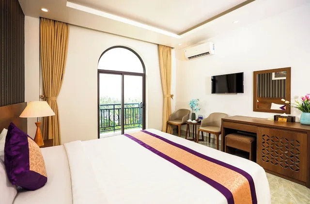 غرفة سوبيريور بسرير كينج بإطلالة على الحديقة، Luxor Hotel Phu Quoc 2/10