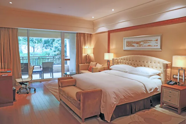غرفة بسرير كينج لذوي الإعاقة، Hilton Hangzhou Qiandao Lake Resort 1/10