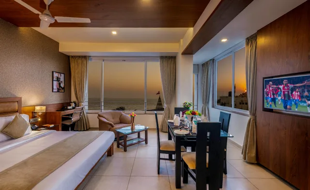 استوديو بسرير كينج بإطلالة على البحر، Dwarikadish Lords Eco Inn Dwarika 3/3