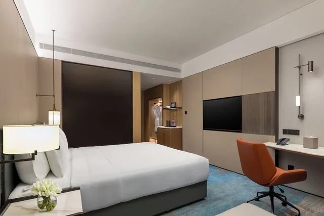 غرفة بسرير كينج لذوي الإعاقة، Crowne Plaza Dalian Kerren by IHG 3/4