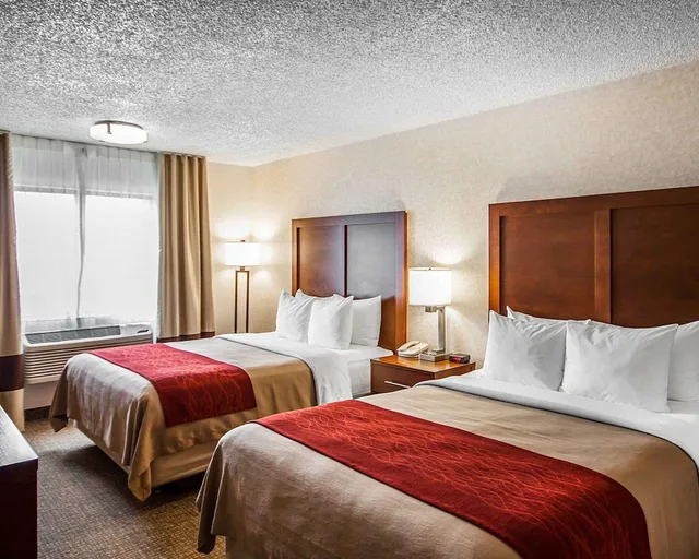 غرفة بسريرين كوين لذوي الإعاقة، Quality Inn Pocatello North 1/1