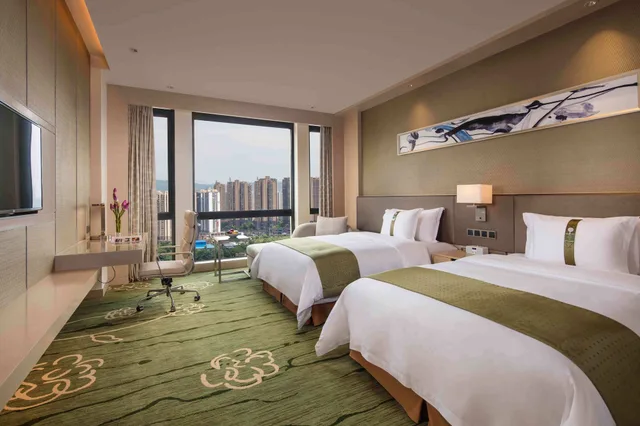 غرفة قياسية بسرير فردي، Holiday Inn Chongqing University Town 6/9