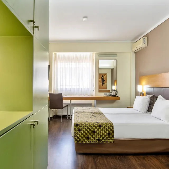 غرفة بسريرين منفصلين، Capsis Hotel Thessaloniki 1/10