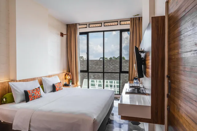 غرفة ديلوكس بسرير مزدوج، Green Forest Resort & Wedding Bandung 1/2