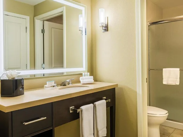 جناح بسرير كوين، Homewood Suites Little Rock Downtown 1/1