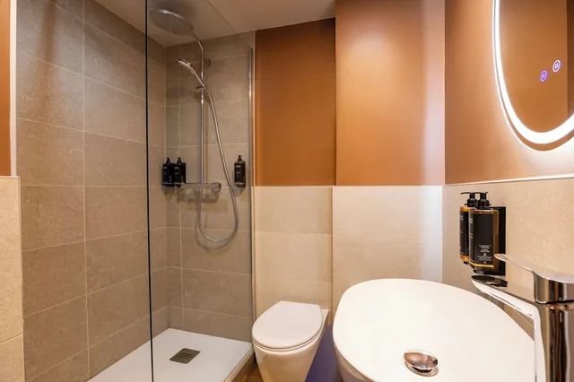 غرفة بريفيليج بسرير كينج، Mercure Brussels Centre Rogier 6/9