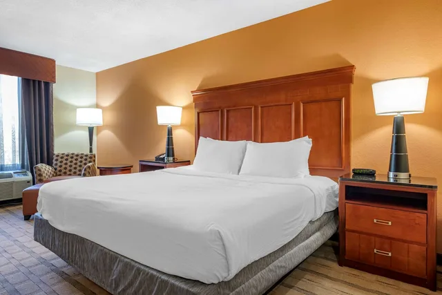 غرفة بسرير كينج بحوض استحمام لذوي الإعاقة، Best Western Plus Flagler Beach Area Inn & Suites 1/2