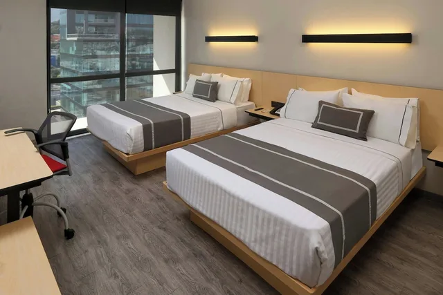 غرفة بسريرين مزدوجين، City Express Plus by Marriott Monterrey Galerias 3/9