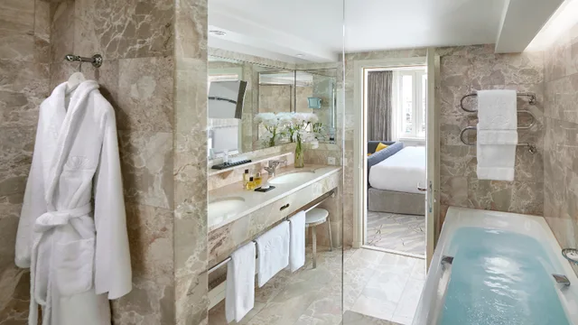 غرفة ديلوكس بسرير كينج، Mandarin Oriental, Geneva 3/3