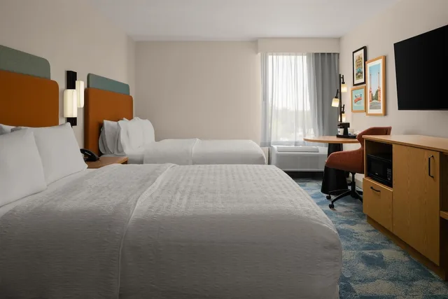 غرفة بسريرين كوين لذوي الإعاقة، Hampton Inn by Hilton Philadelphia International Airport 2/6