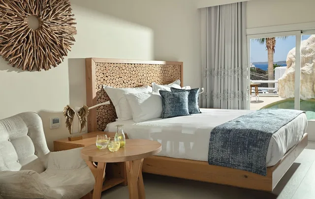 Exclusive, Duplex, Maisonette, King Bed, Partial View, Sofa, Private Pool، Anax Resort and Spa 1/5