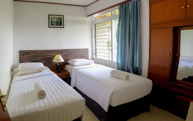 كوخ عائلي بسرير كوين، Amanda Hills Hotel 2/3