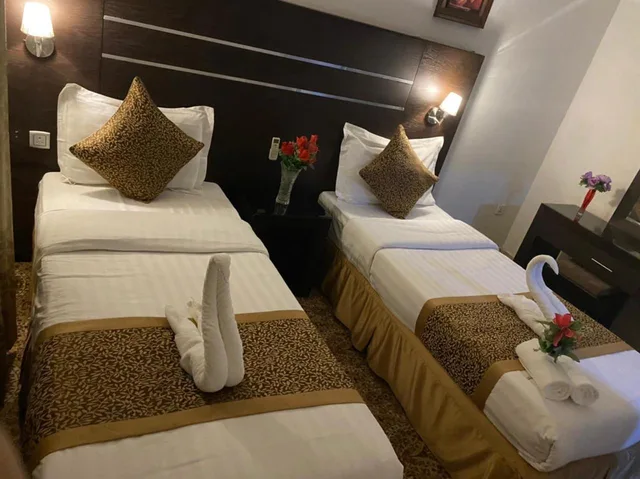 استوديو بسريرين منفصلين، ريست نايت للأجنحة الفندقية النفل(Rest Night Serviced Apartments - AL Nafal) 9/10