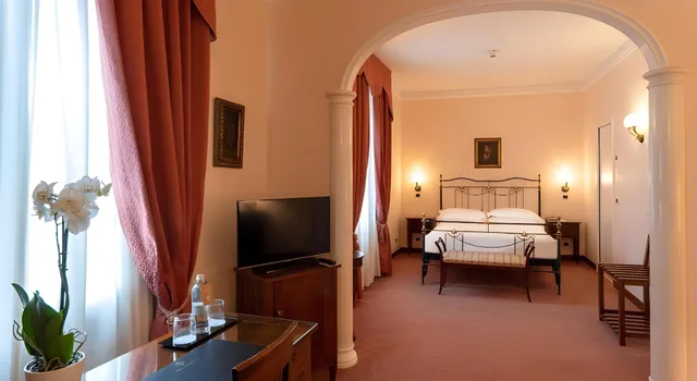 غرفة ديلوكس بسرير مزدوج أو سريرين منفصلين، Phi Hotel Canalgrande 3/3