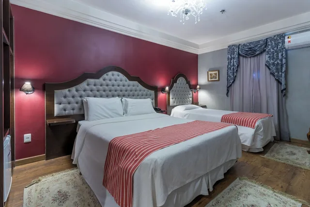 جناح بسرير مزدوج وسرير فردي، Castelo de Itaipava Eventos Hotel & Gastronomia 4/9