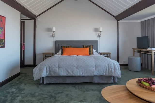 غرفة كلاسيكية بسريرين منفصلين بإطلالة على البحيرة، Green Hotel 1/4