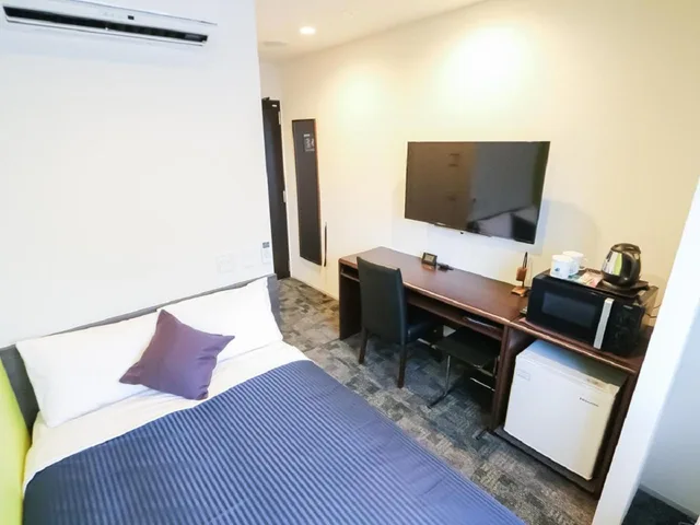 غرفة بسرير نصف مزدوج للمدخنين، Hotel Livemax Niigata Ekimae 3/5