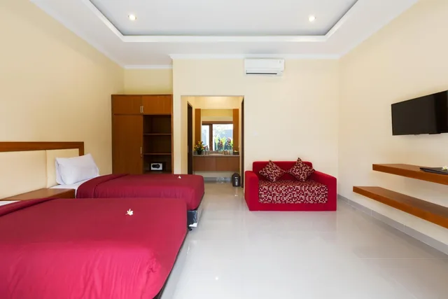 جناح بإطلالة على المسبح، Kubu Petitenget Suite Seminyak 2/10