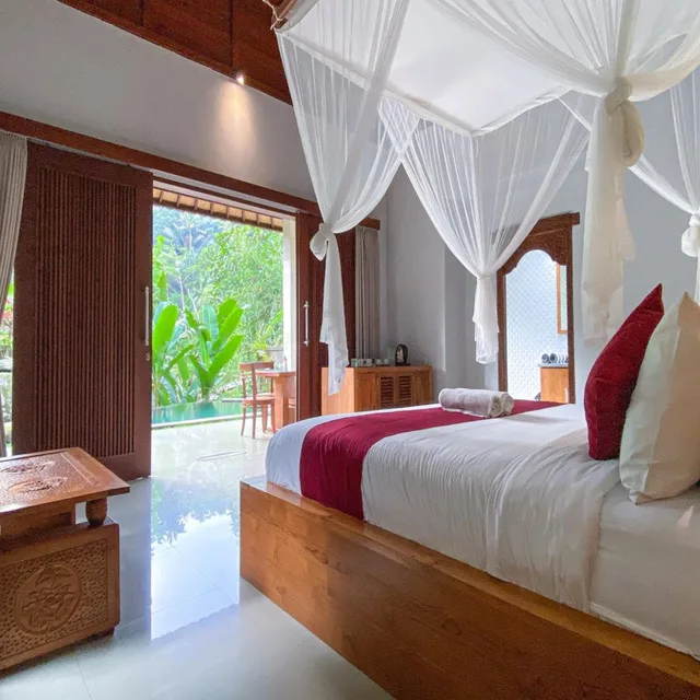فيلا بمسبح خاص، Bali Jungle Huts 1/10