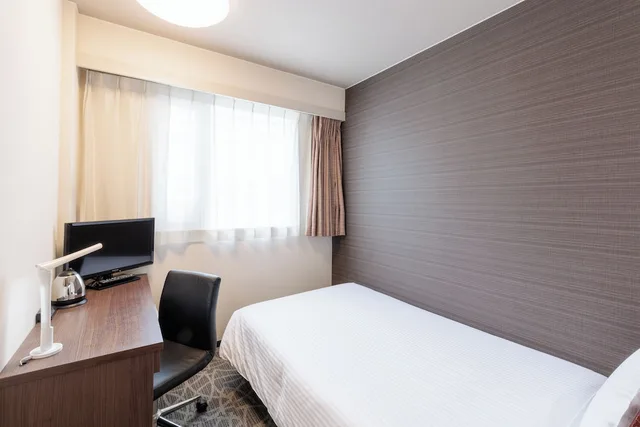 غرفة صغيرة بسرير فردي للمدخنين، HOTEL SILK TREE NAGOYA 1/2