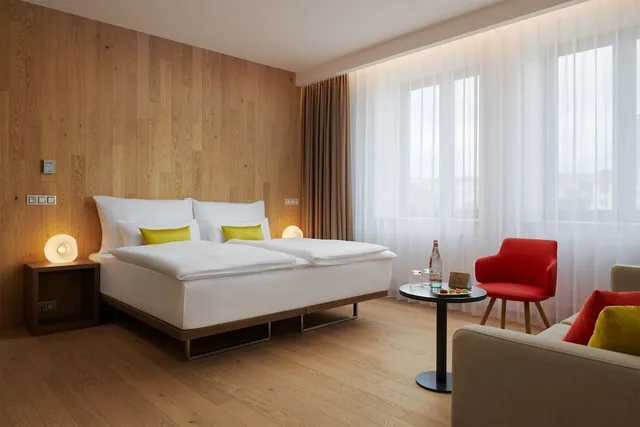 غرفة عائلية بسرير كينج مع أريكة، Hotel Passage 1/5