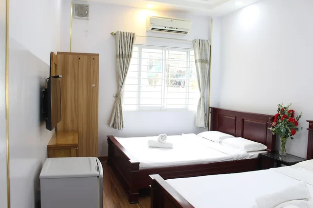 غرفة عائلية رباعية بسريرين مزدوجين، Sunny Guest House 4/6