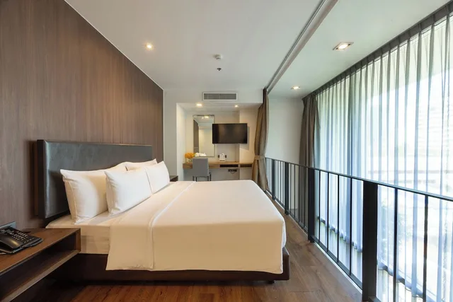 1 Bedroom, Duplex, King Bed, Kitchen, Lit Bangkok Residence 1/6