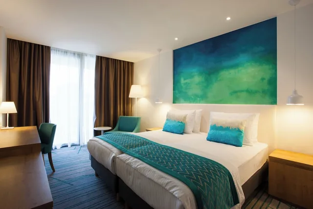 غرفة قياسية بسريرين منفصلين بشرفة، Maistra Select Mlini Hotel 2/4