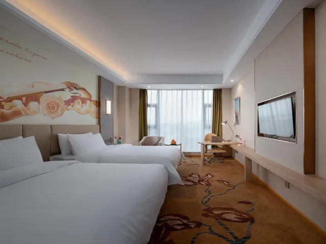 غرفة ديلوكس بسريرين منفصلين، Vienna International Hotel (Chengdu Exhibition Center Zhonghe Metro Station) 1/1