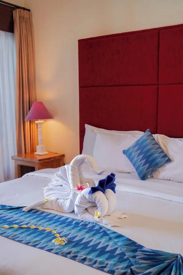 Original, Family, 1 King and 1 Single Beds, Garden View، Ashyana Candidasa Ex Fajar Candidasa Beach Bungalow 3/10
