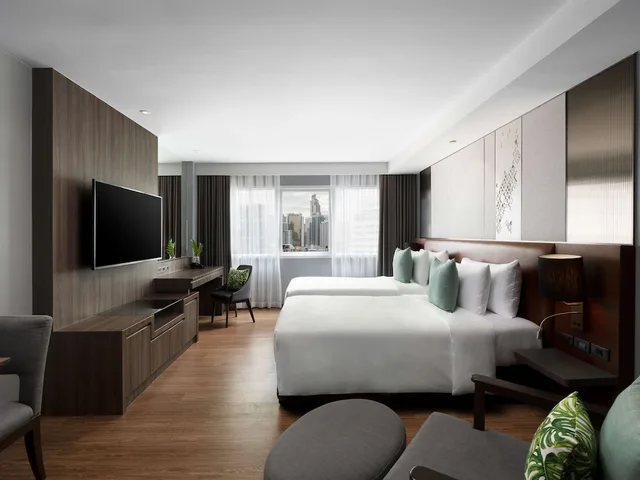Deluxe, Studio, Twin Beds, Novotel Living Bangkok Sukhumvit Legacy 4/7