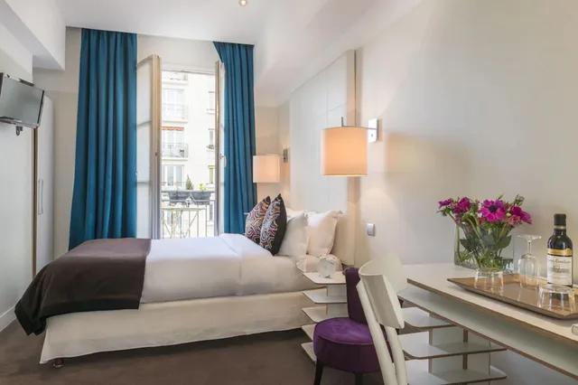 غرفة سوبيريور بسرير مزدوج، Le Placide Saint Germain Hotel 1/1
