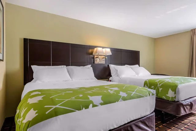 غرفة بسريرين كوين، Econo Lodge Boaz, AL 1/2