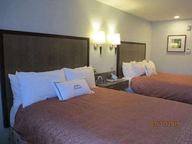 غرفة ديلوكس بسريرين كوين، Best Western Snowcap Lodge 3/4