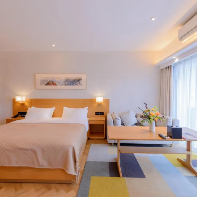 غرفة بزنس بسرير كوين، Yuwa Hotel 1/10