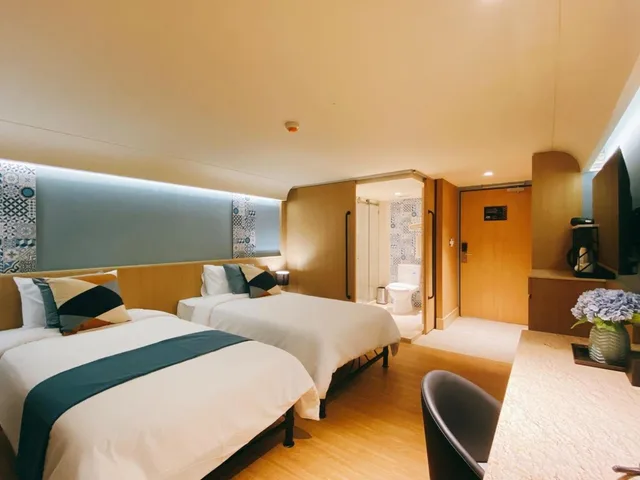 غرفة سوبيريور بسريرين منفصلين، Kastel Bangkok Hotel 5/8