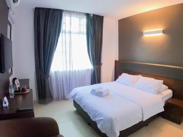 غرفة قياسية بسريرين منفصلين، The Payang Scout Hotel 1/2