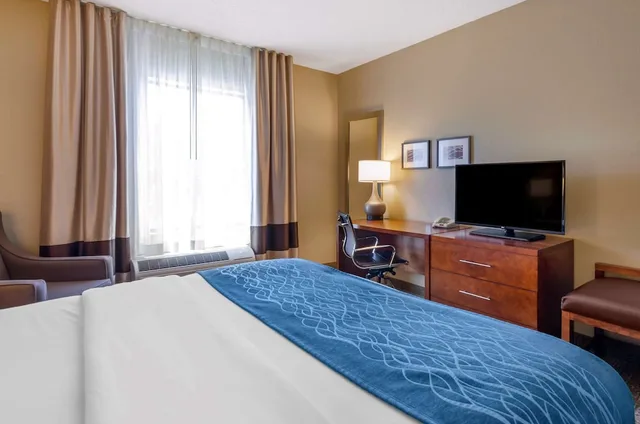 غرفة قياسية بسرير كينج، Comfort Inn & Suites Lynchburg Airport - University Area 3/10