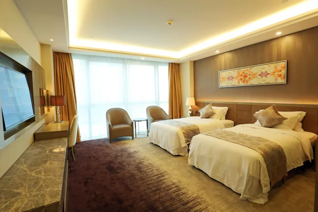 غرفة ديلوكس تنفيذية بسريرين منفصلين، Gems Cube International Hotel Shenzhen 2/3