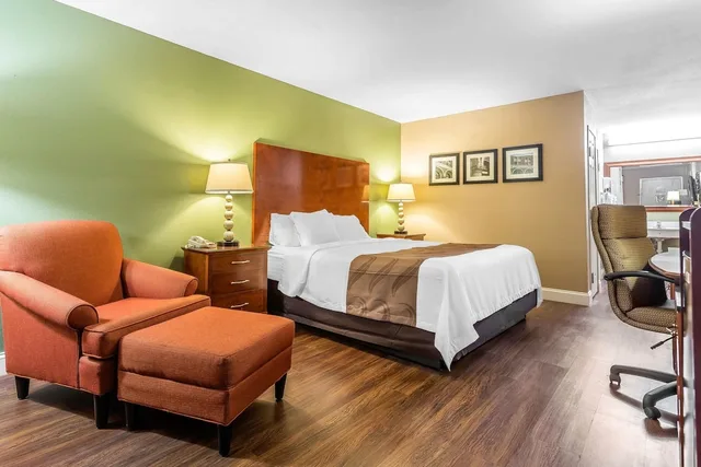 Room, King Bed, Accessible, Quality Inn & Suites near Robins Air Force Base 4/10
