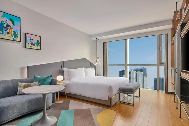 استوديو بسرير كينج، Artyzen Habitat Qiantan Shanghai 1/1