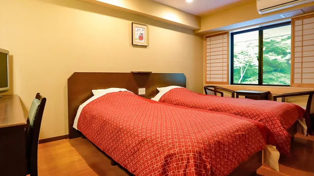 غرفة بسريرين منفصلين، Hakone Yumoto Onsen Tenseien 2/9