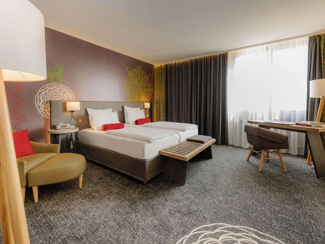 غرفة بسريرين كوين، Mercure Hotel Muenchen City Center 4/8