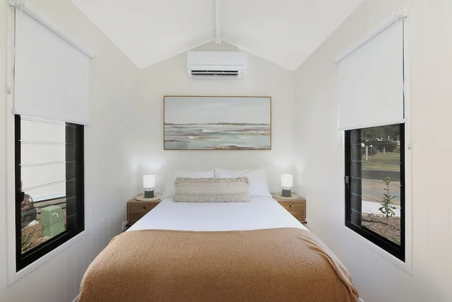 Tiny Home, Double Bed, Pet Friendly, Reflections Holiday Park Ferry Reserve 1/3