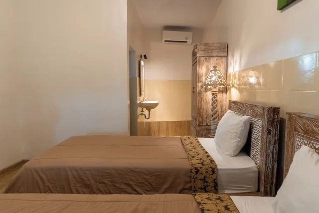 غرفة سوبيريور بسريرين منفصلين بشرفة، Uma Shanty Homestay 7/8