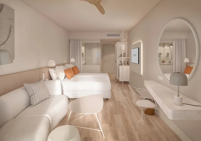 Room, Single, Twin Beds, Partial Sea View, Amare Beach Hotel Sancti Petri 3/6