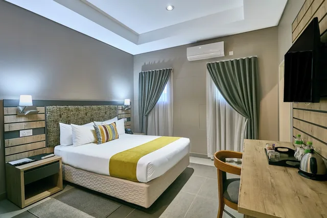 غرفة تنفيذية بسرير مزدوج، Kalahari Arms Hotel 8/10