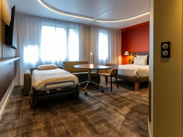 جناح بسرير مزدوج مع أريكة، Novotel Suites Reims Centre 4/10