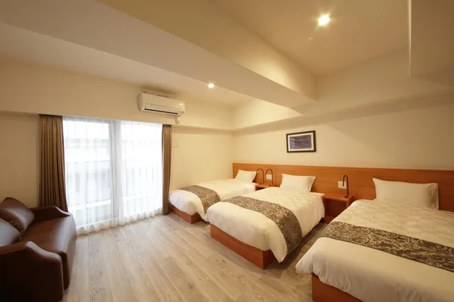 غرفة ثلاثية، Sarasa Hotel Shinsaibashi 1/2