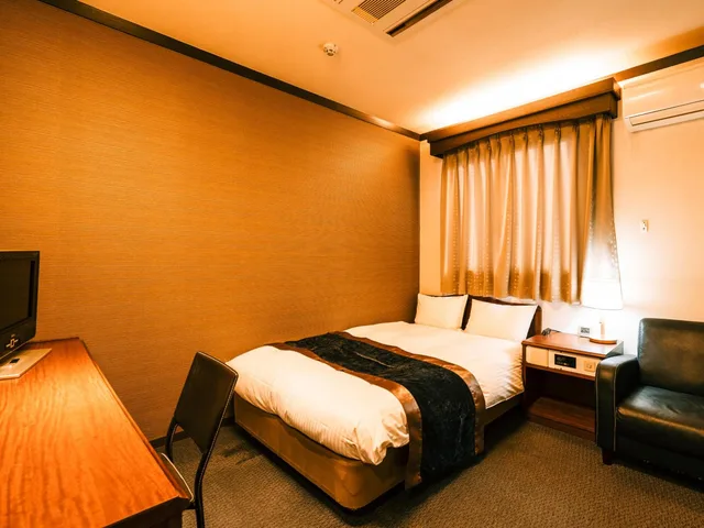 غرفة بسرير نصف مزدوج، Hotel Area One Takamatsu 2/6